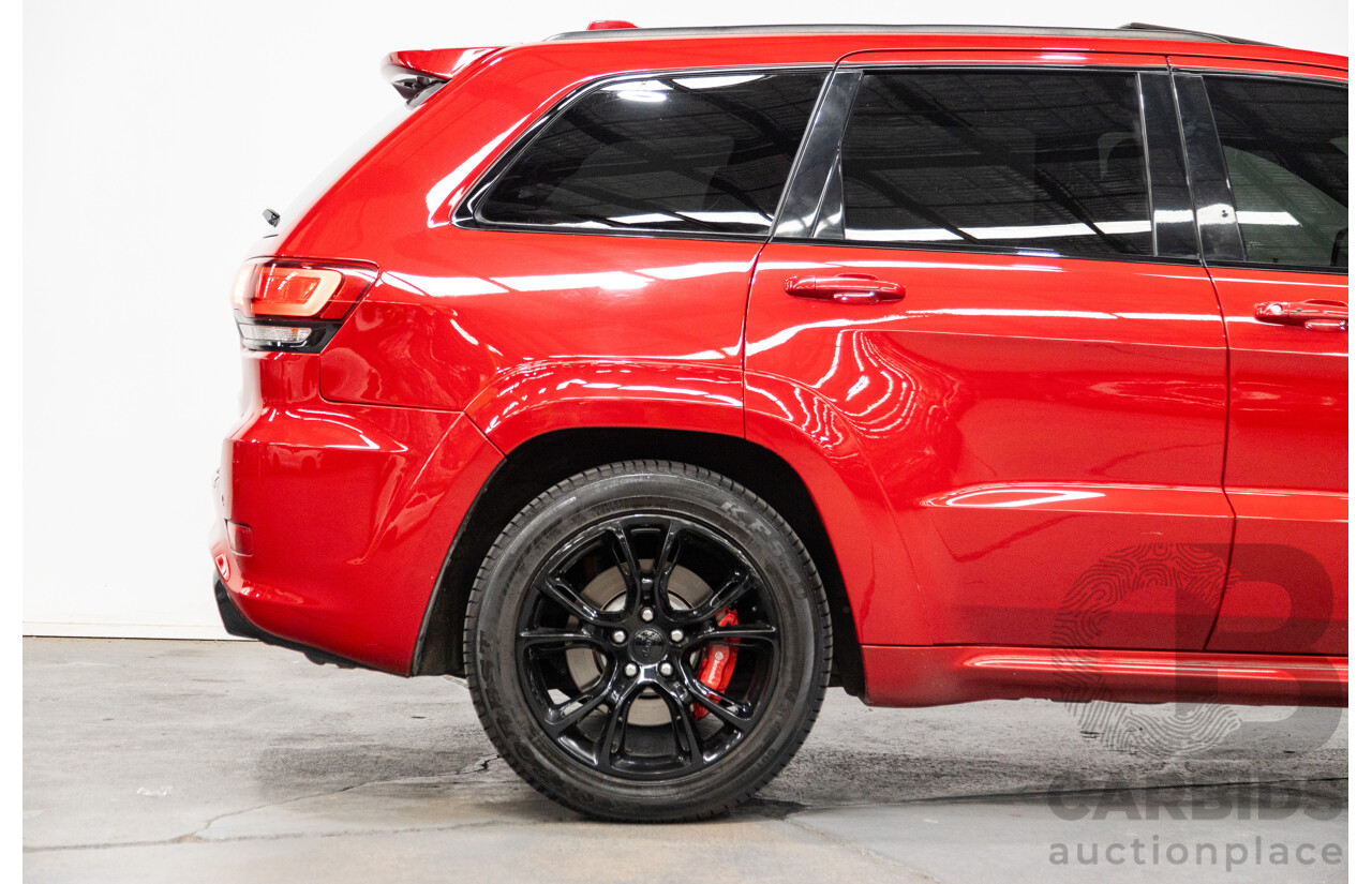 02/2014 Jeep Grand Cherokee SRT 8 (4x4) WK MY14 4d Wagon Redline Pearl V8 6.4L