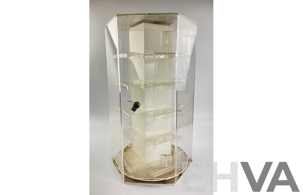Perspex Carousel Model Car Display Case