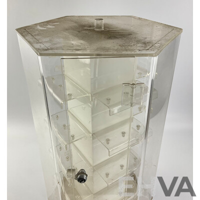 Perspex Carousel Model Car Display Case