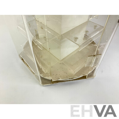 Perspex Carousel Model Car Display Case