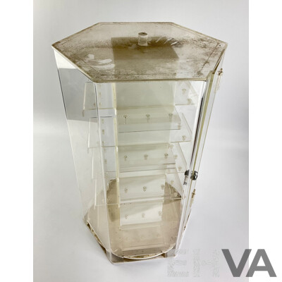 Perspex Carousel Model Car Display Case