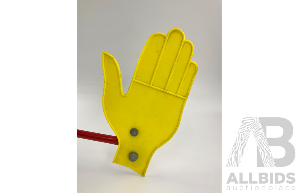 Vintage Hand Operated Vehicle Indicator Arm