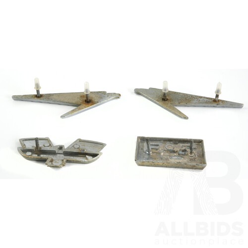 Collection of Ford/Falcon Badges Including  XM-XP Super Pursuit, Speedy Birds and 3.6 Litres