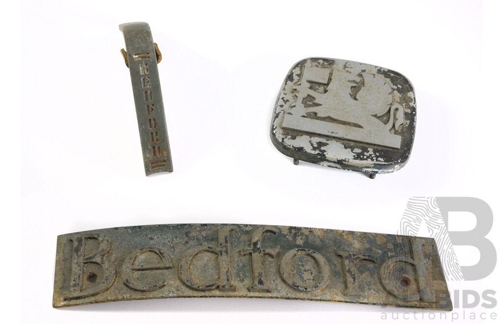 Vintage Bedford Truck Badges