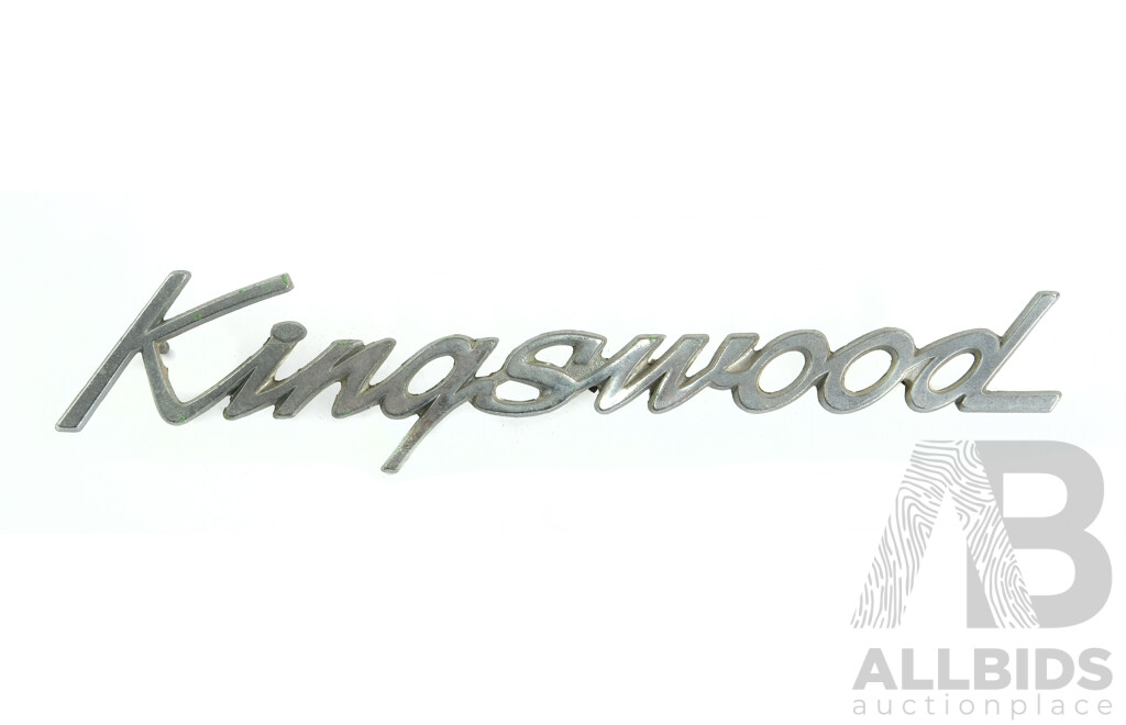 Vintage Holden HK-HG Kingswood Badge