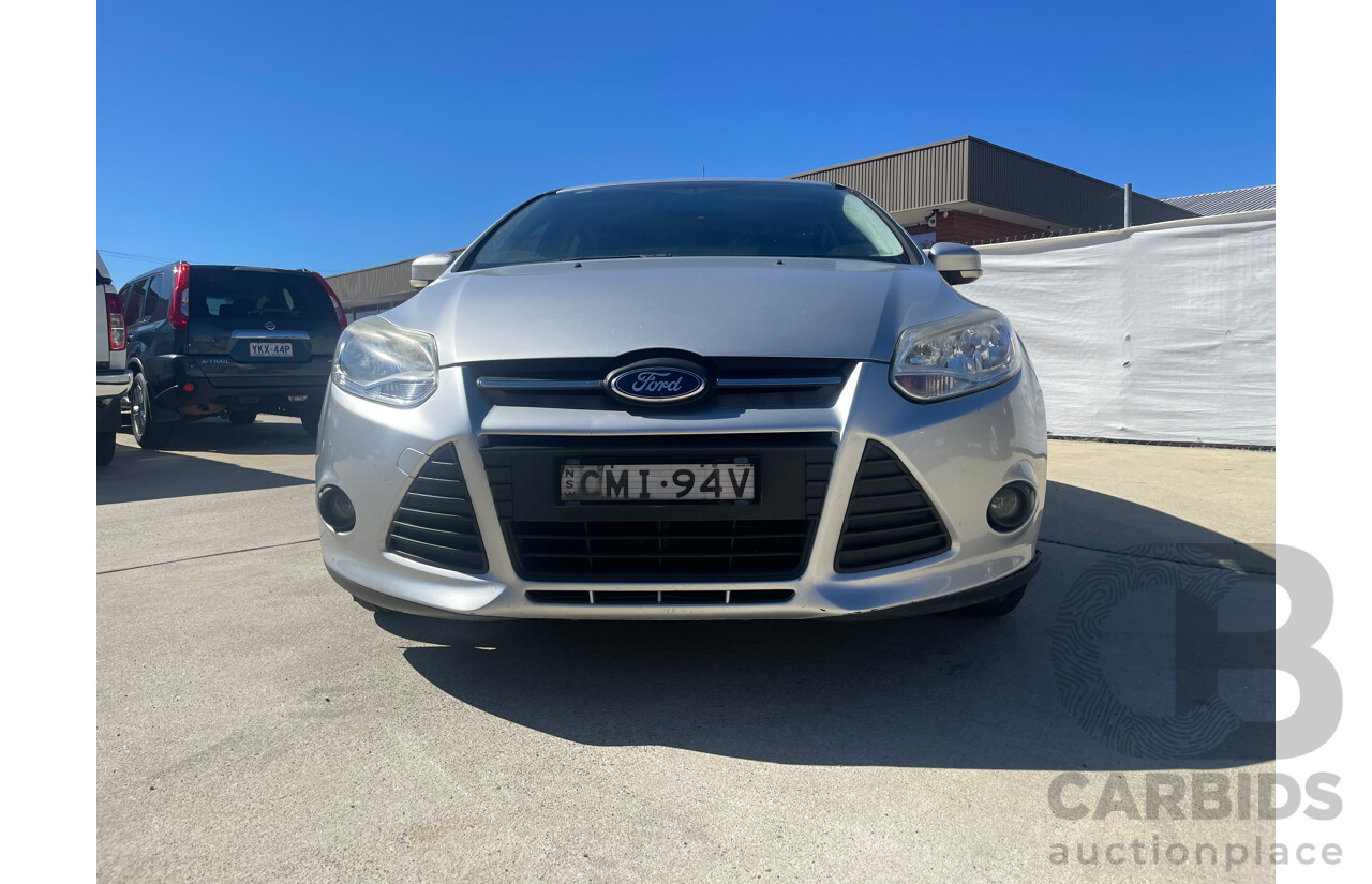 02/2013 Ford Focus TREND FWD LW MK2 5D Hatchback Silver Or Chrome 2.0L