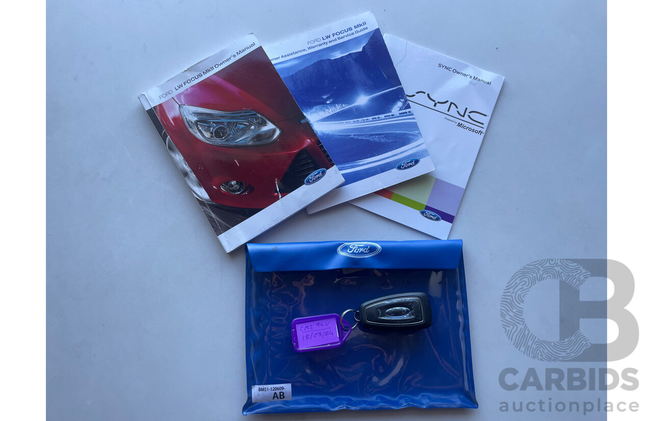 02/2013 Ford Focus TREND FWD LW MK2 5D Hatchback Silver Or Chrome 2.0L