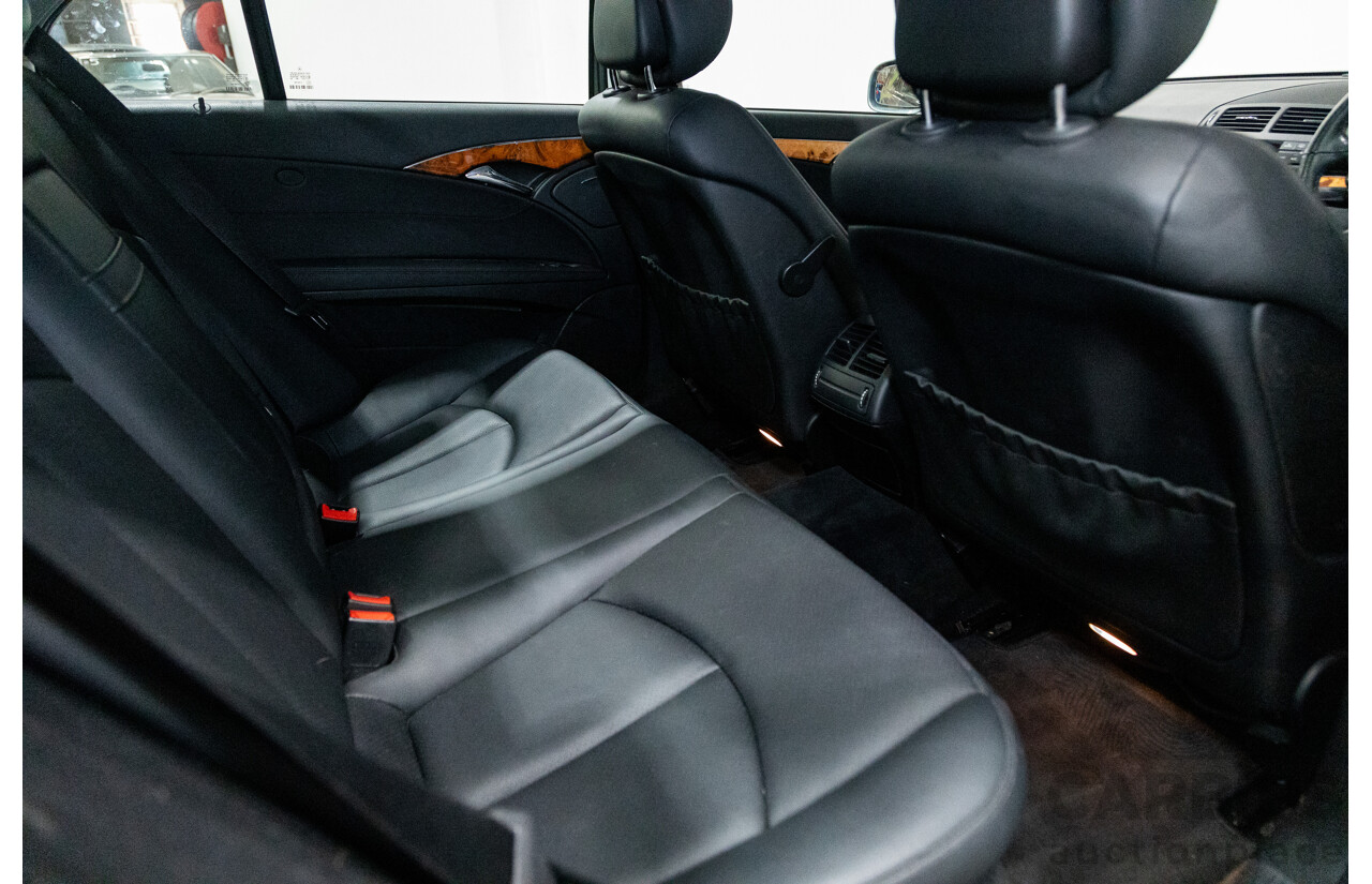 01/2008 Mercedes Benz E280 Elegance 211 MY07 Upgrade 4D Sedan Perlite Grey Metallic V6 3.0L