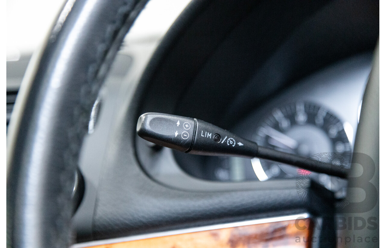 01/2008 Mercedes Benz E280 Elegance 211 MY07 Upgrade 4D Sedan Perlite Grey Metallic V6 3.0L