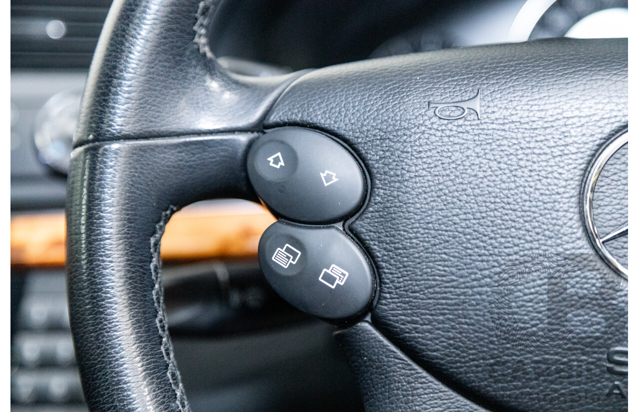 01/2008 Mercedes Benz E280 Elegance 211 MY07 Upgrade 4D Sedan Perlite Grey Metallic V6 3.0L