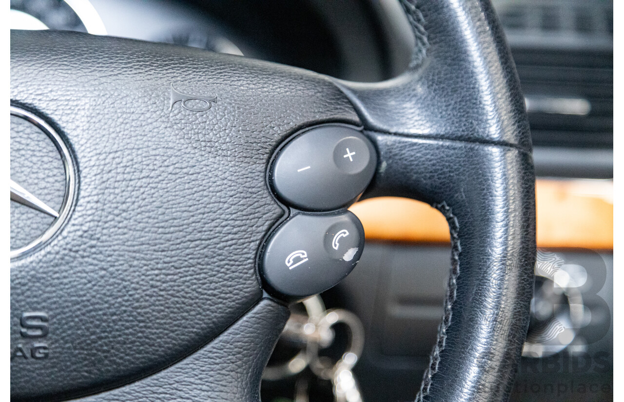 01/2008 Mercedes Benz E280 Elegance 211 MY07 Upgrade 4D Sedan Perlite Grey Metallic V6 3.0L