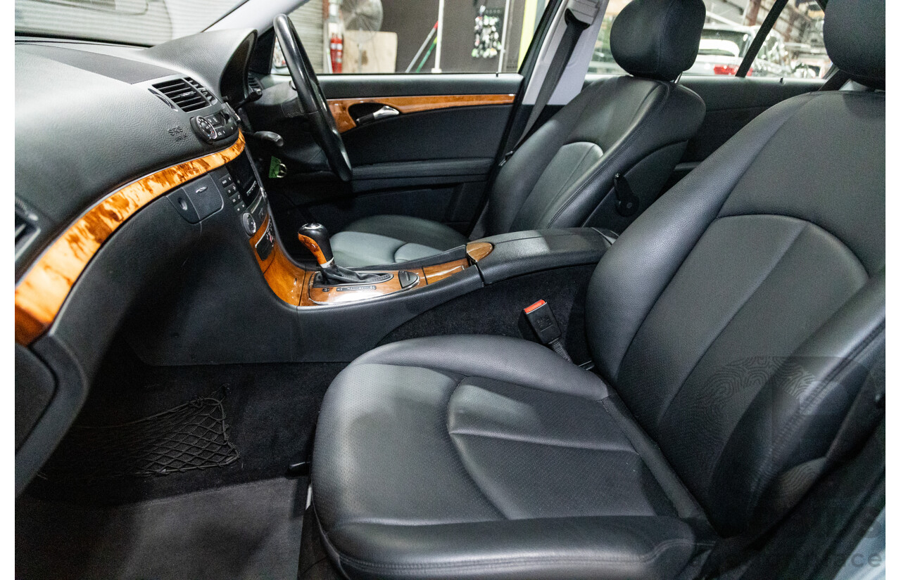 01/2008 Mercedes Benz E280 Elegance 211 MY07 Upgrade 4D Sedan Perlite Grey Metallic V6 3.0L