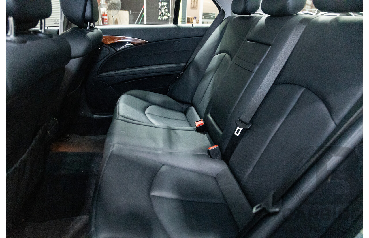 01/2008 Mercedes Benz E280 Elegance 211 MY07 Upgrade 4D Sedan Perlite Grey Metallic V6 3.0L