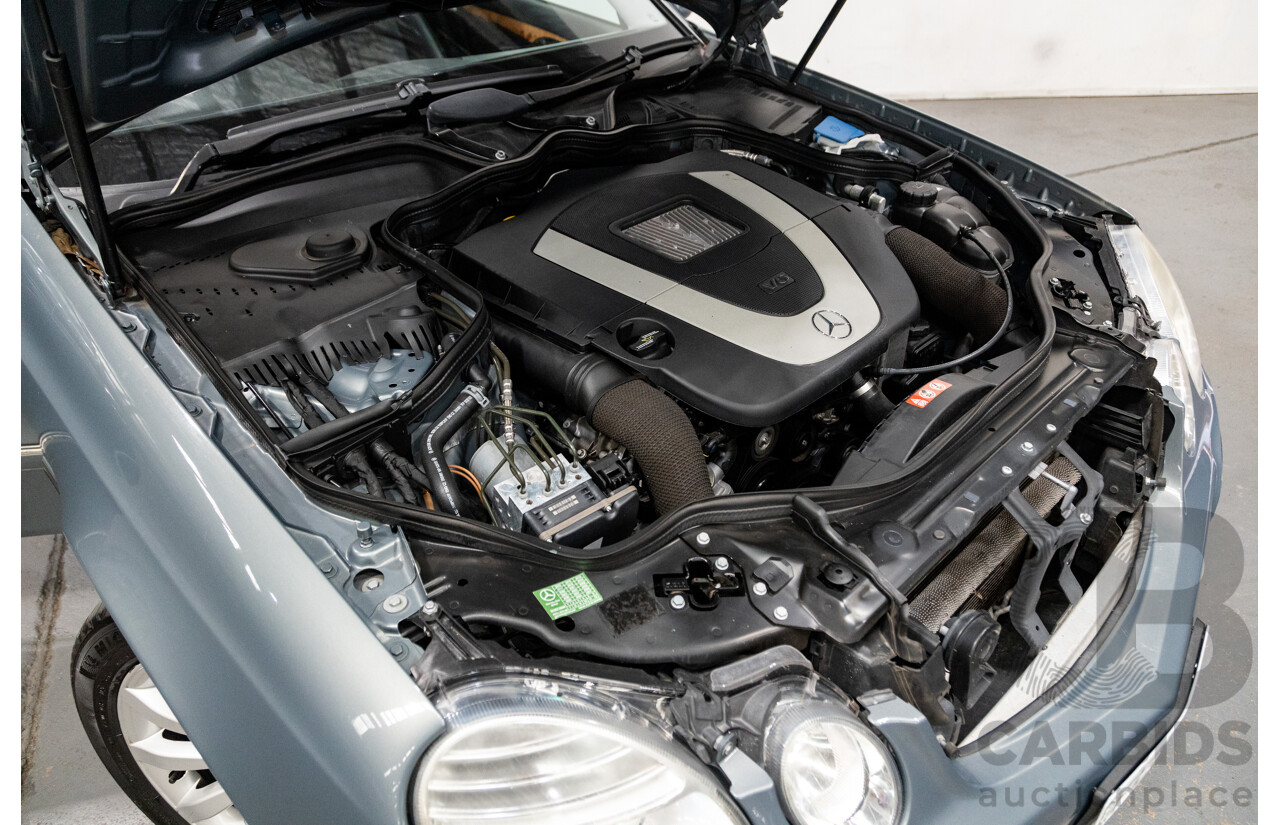 01/2008 Mercedes Benz E280 Elegance 211 MY07 Upgrade 4D Sedan Perlite Grey Metallic V6 3.0L