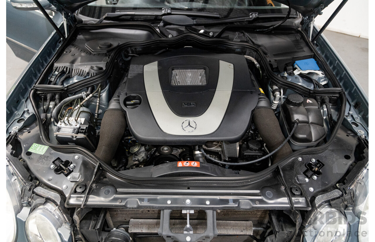 01/2008 Mercedes Benz E280 Elegance 211 MY07 Upgrade 4D Sedan Perlite Grey Metallic V6 3.0L