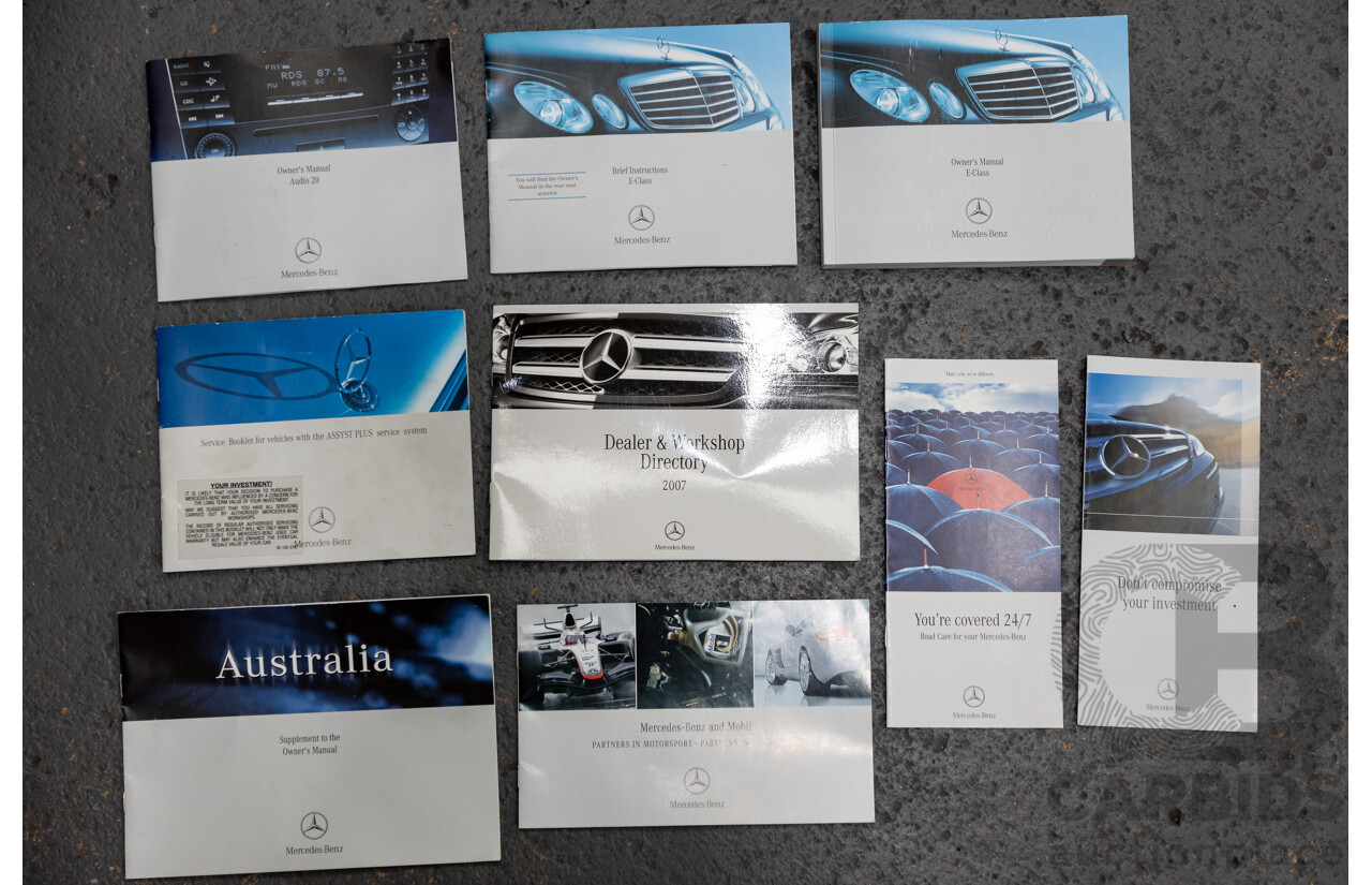 01/2008 Mercedes Benz E280 Elegance 211 MY07 Upgrade 4D Sedan Perlite Grey Metallic V6 3.0L