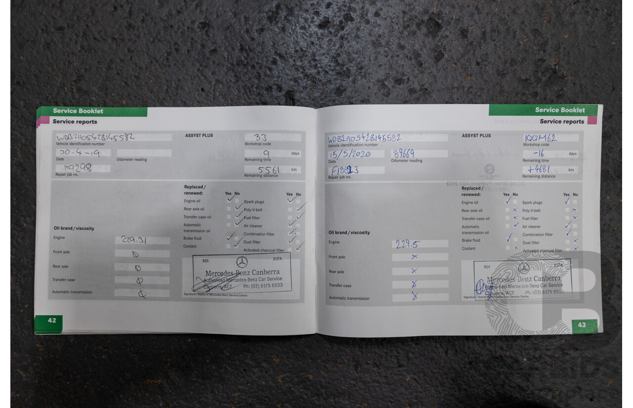 01/2008 Mercedes Benz E280 Elegance 211 MY07 Upgrade 4D Sedan Perlite Grey Metallic V6 3.0L