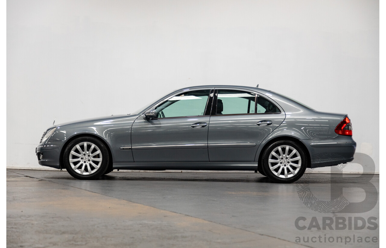01/2008 Mercedes Benz E280 Elegance 211 MY07 Upgrade 4D Sedan Perlite Grey Metallic V6 3.0L