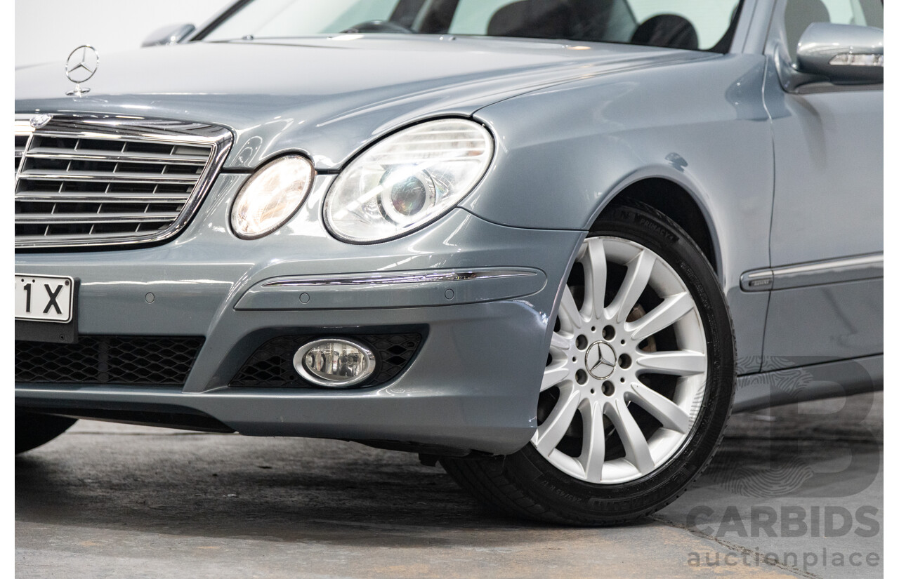 01/2008 Mercedes Benz E280 Elegance 211 MY07 Upgrade 4D Sedan Perlite Grey Metallic V6 3.0L