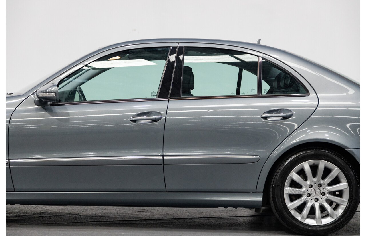 01/2008 Mercedes Benz E280 Elegance 211 MY07 Upgrade 4D Sedan Perlite Grey Metallic V6 3.0L