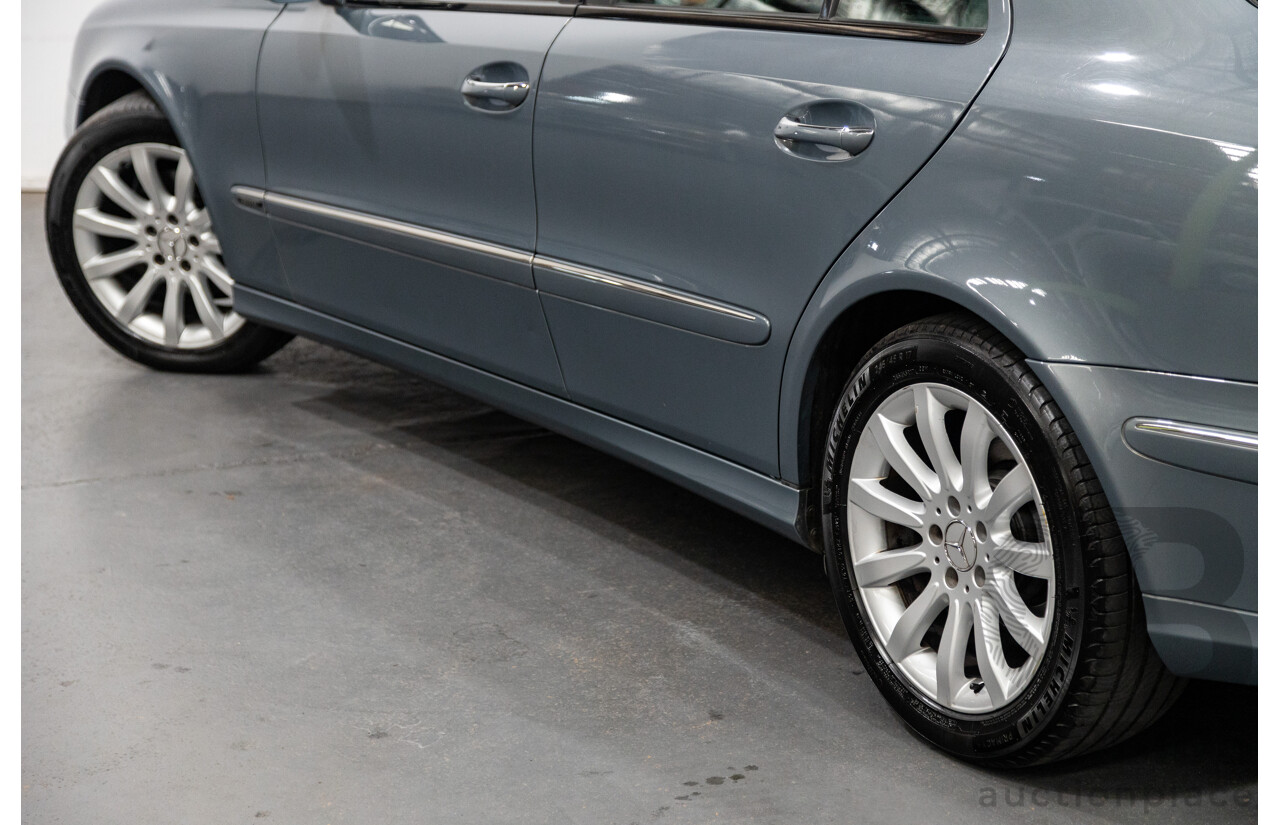 01/2008 Mercedes Benz E280 Elegance 211 MY07 Upgrade 4D Sedan Perlite Grey Metallic V6 3.0L