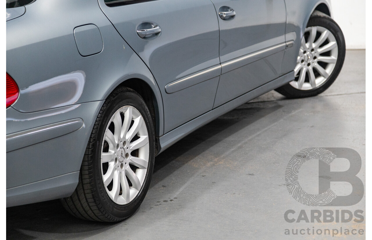 01/2008 Mercedes Benz E280 Elegance 211 MY07 Upgrade 4D Sedan Perlite Grey Metallic V6 3.0L