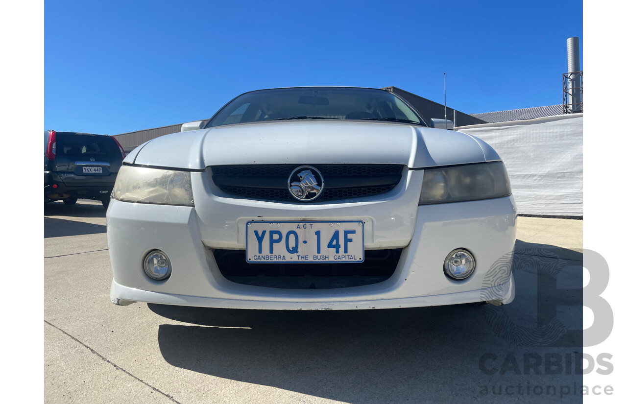  Holden Crewman S RWD VZ Crew Cab Utility White 3.6L