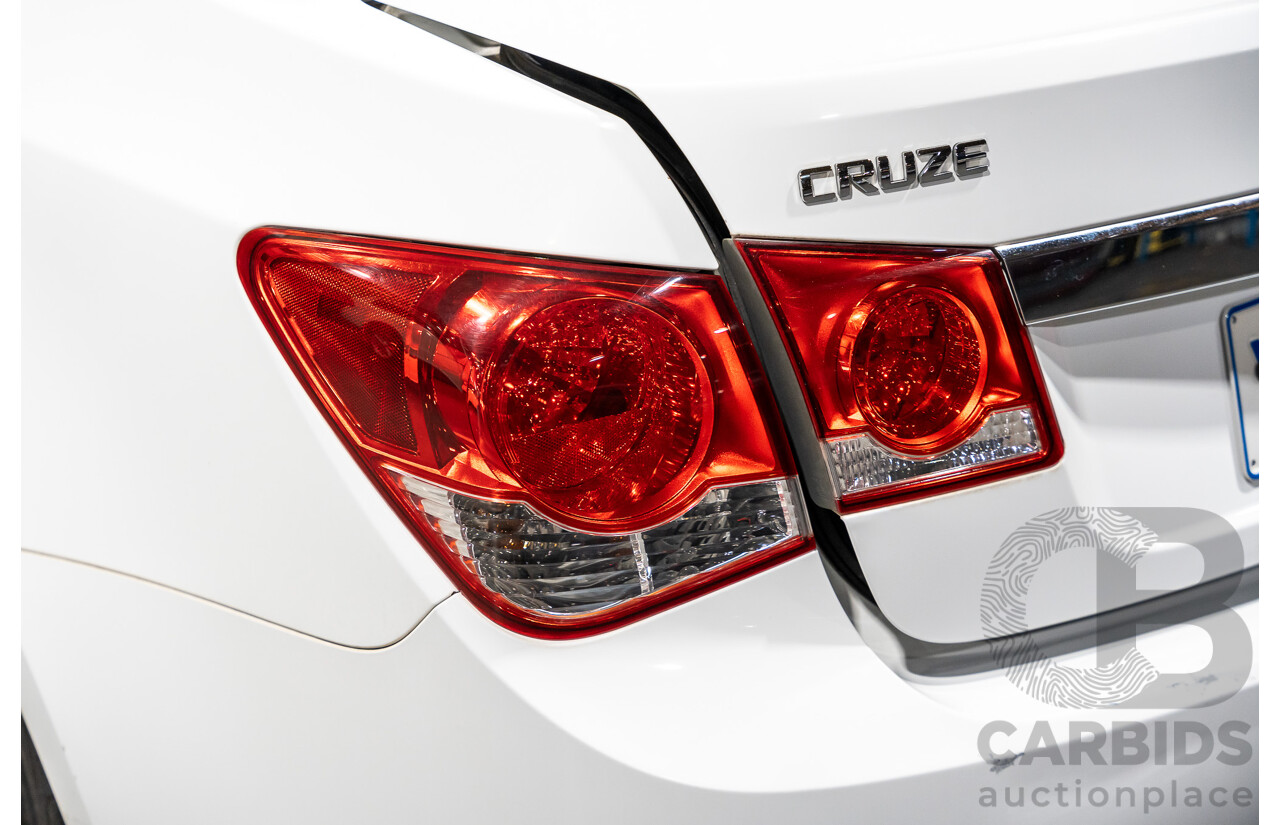 05/2010 Holden Cruze CD JG 4d Sedan White 1.8L