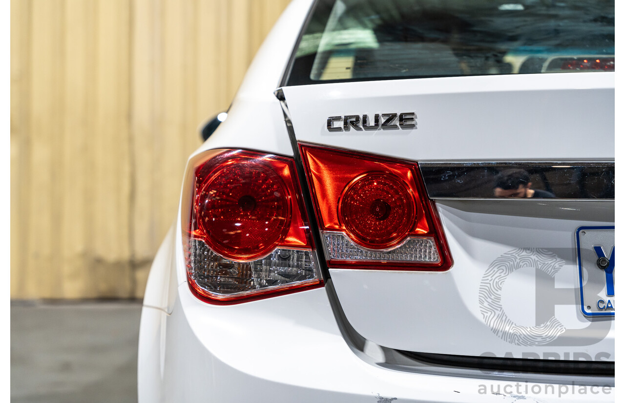 05/2010 Holden Cruze CD JG 4d Sedan White 1.8L