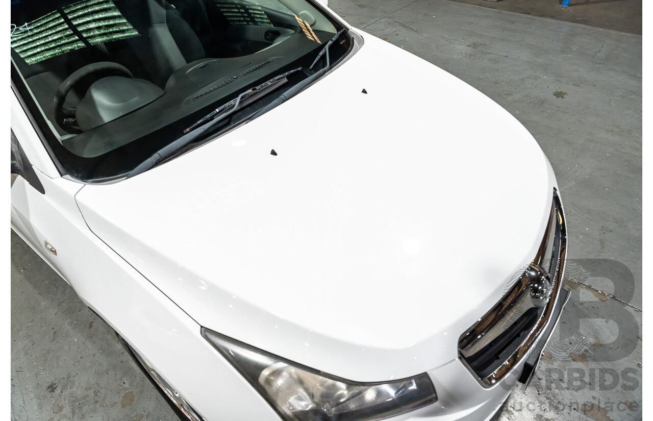 05/2010 Holden Cruze CD JG 4d Sedan White 1.8L