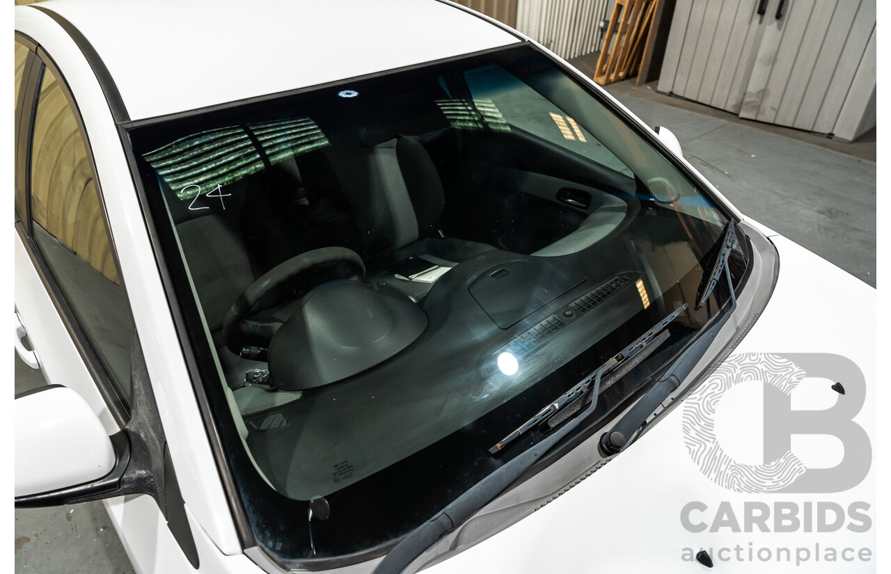 05/2010 Holden Cruze CD JG 4d Sedan White 1.8L