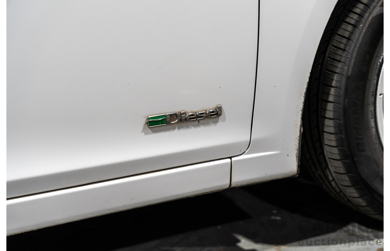 05/2010 Holden Cruze CD JG 4d Sedan White 1.8L