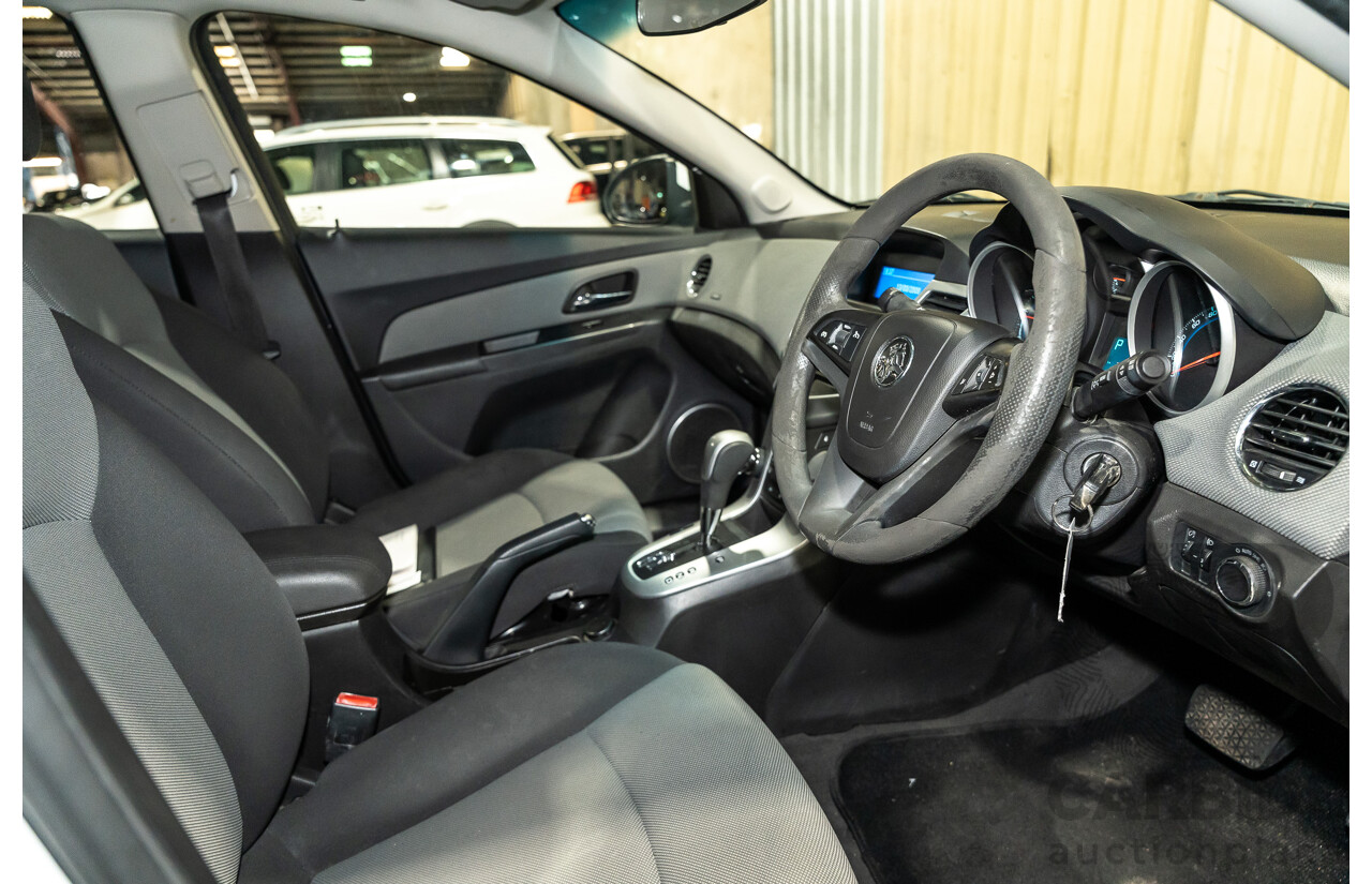 05/2010 Holden Cruze CD JG 4d Sedan White 1.8L