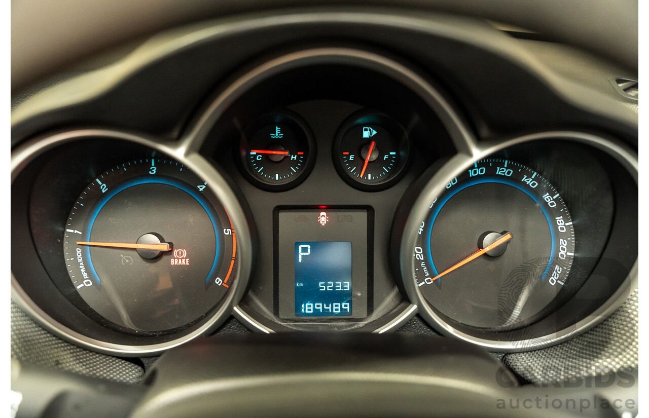 05/2010 Holden Cruze CD JG 4d Sedan White 1.8L