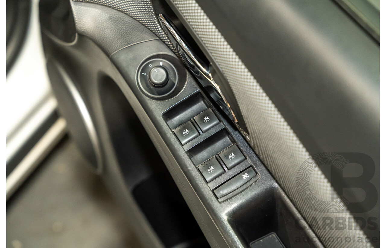 05/2010 Holden Cruze CD JG 4d Sedan White 1.8L