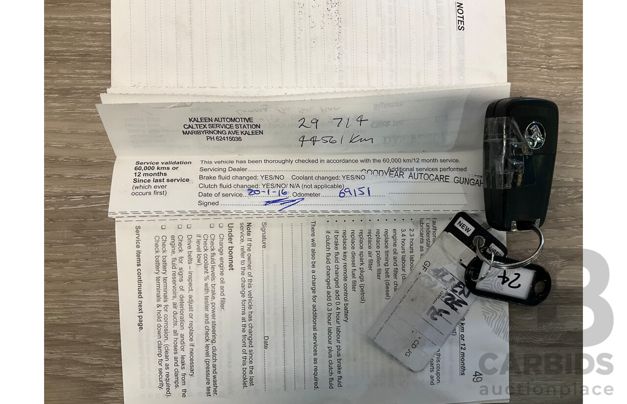 05/2010 Holden Cruze CD JG 4d Sedan White 1.8L