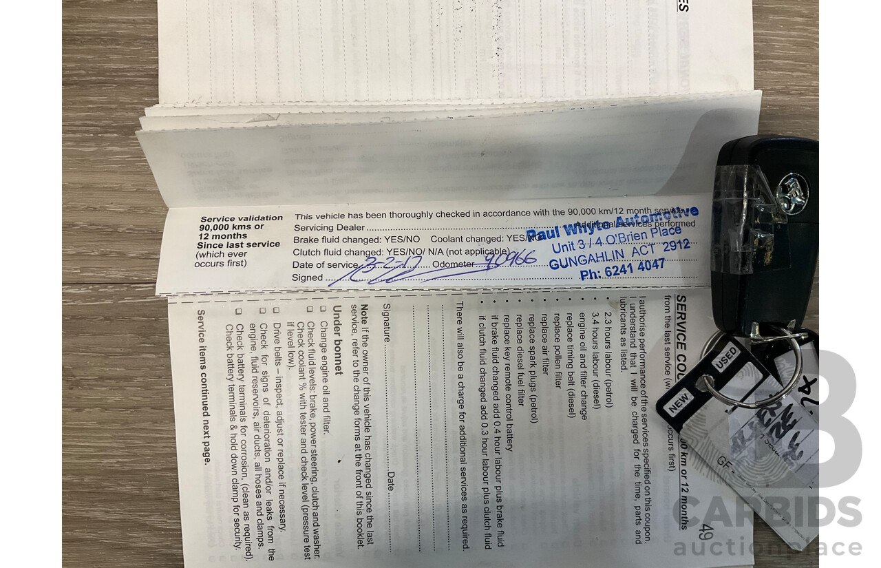 05/2010 Holden Cruze CD JG 4d Sedan White 1.8L