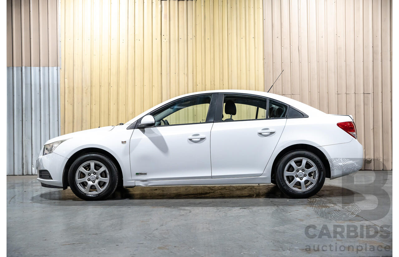 05/2010 Holden Cruze CD JG 4d Sedan White 1.8L