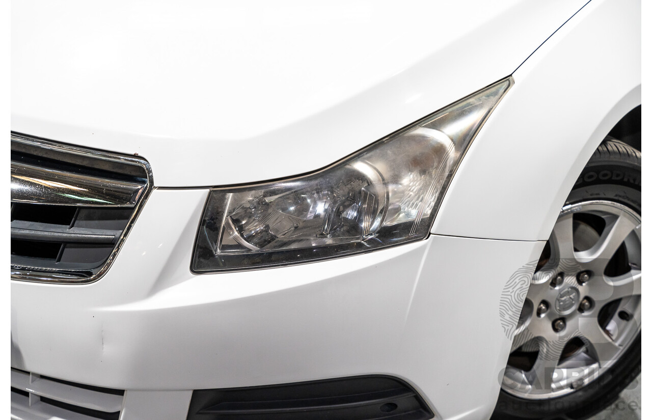 05/2010 Holden Cruze CD JG 4d Sedan White 1.8L