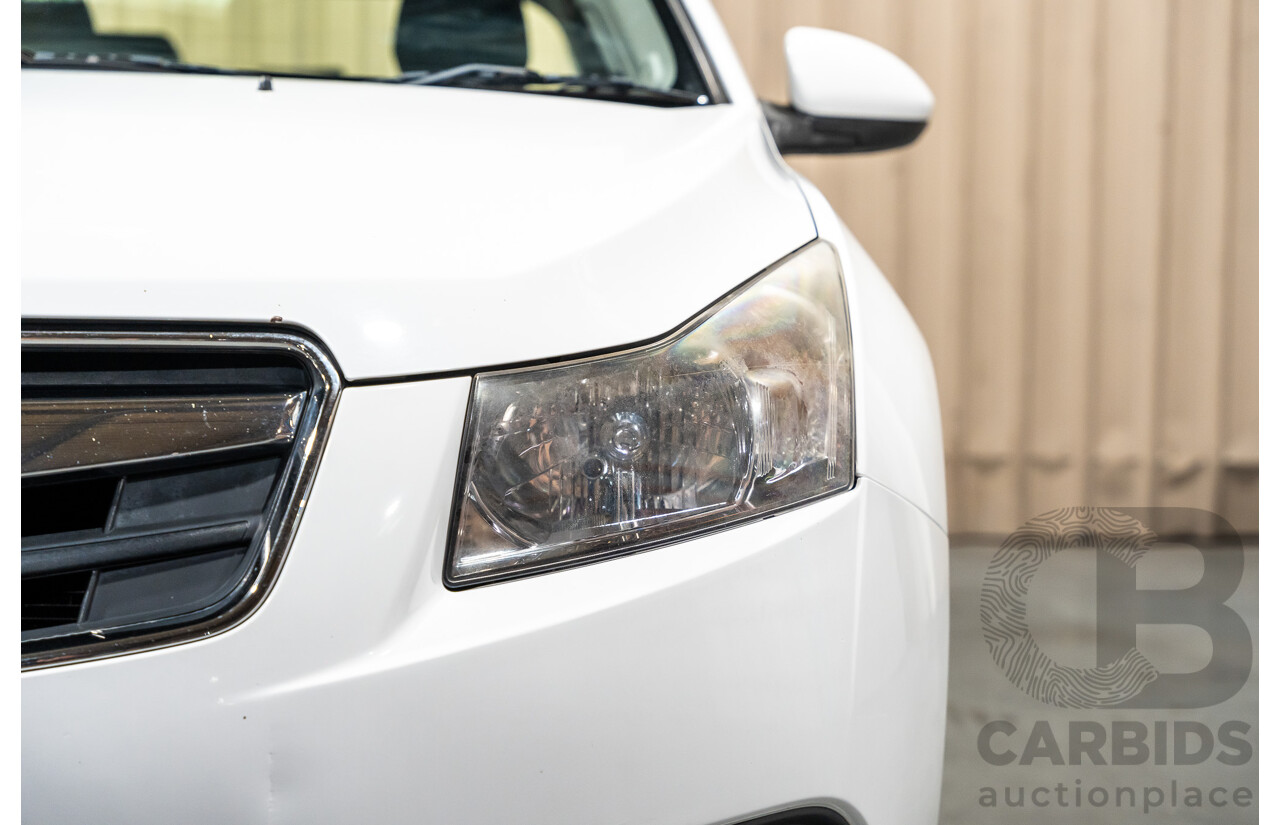 05/2010 Holden Cruze CD JG 4d Sedan White 1.8L