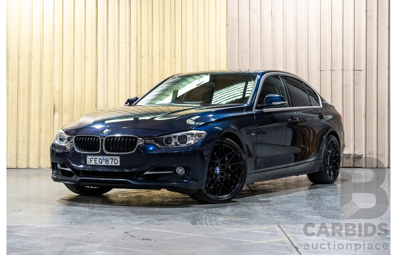 9/2013 BMW Active Hybrid 3 F30 Sport Line 4d Sedan Imperial Blue Metallic Turbo 3.0L / 40kw Hybrid