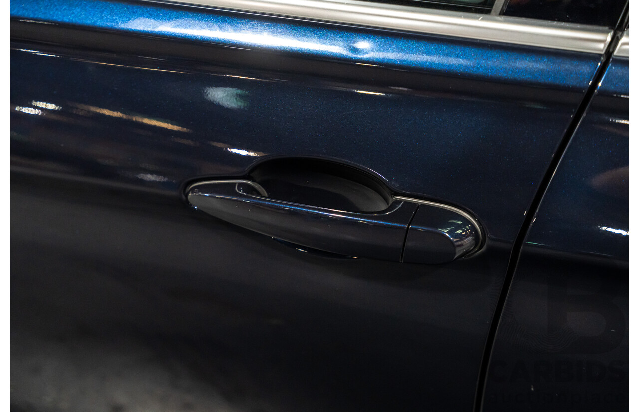 9/2013 BMW Active Hybrid 3 F30 Sport Line 4d Sedan Imperial Blue Metallic Turbo 3.0L / 40kw Hybrid