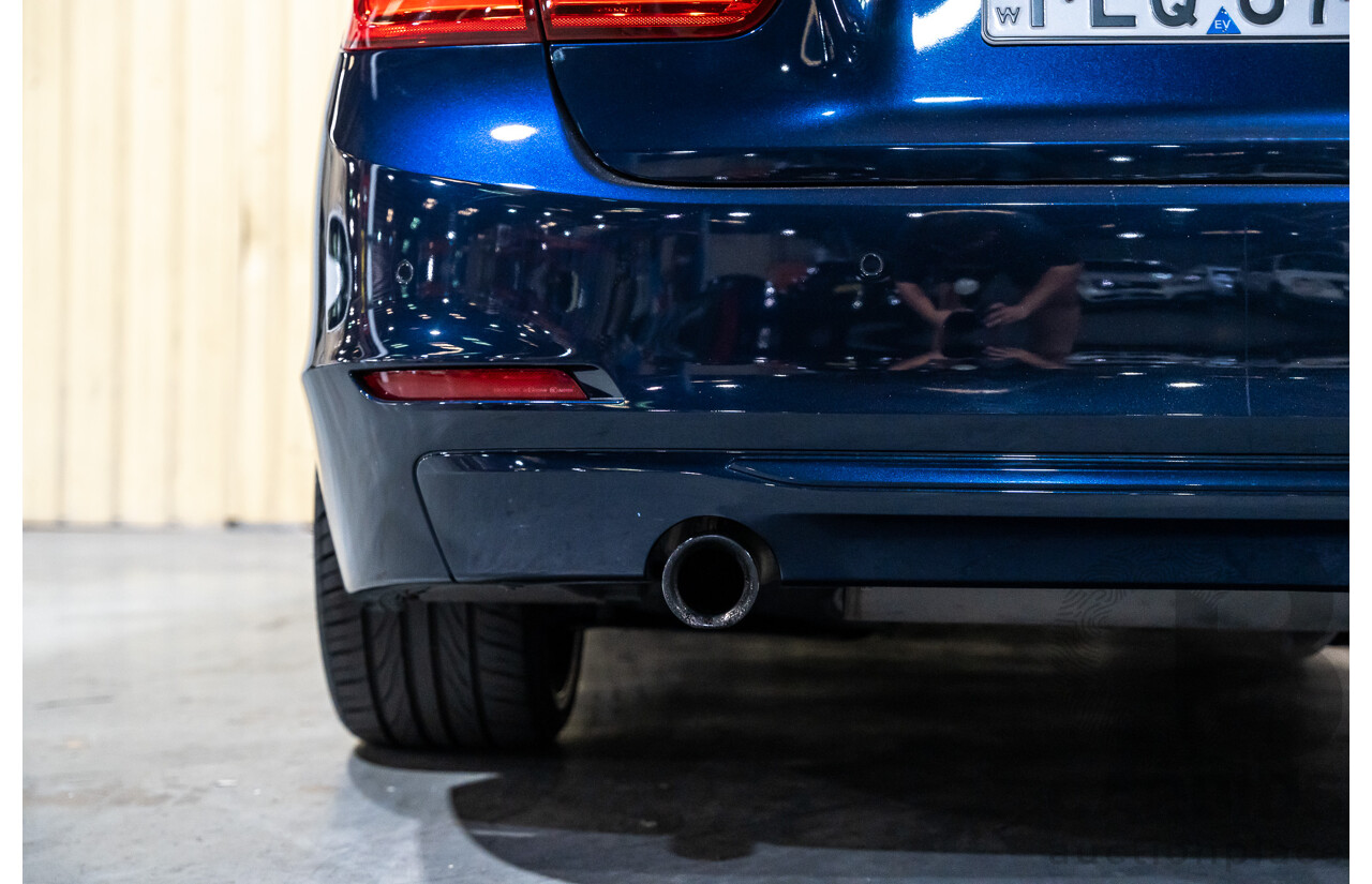 9/2013 BMW Active Hybrid 3 F30 Sport Line 4d Sedan Imperial Blue Metallic Turbo 3.0L / 40kw Hybrid