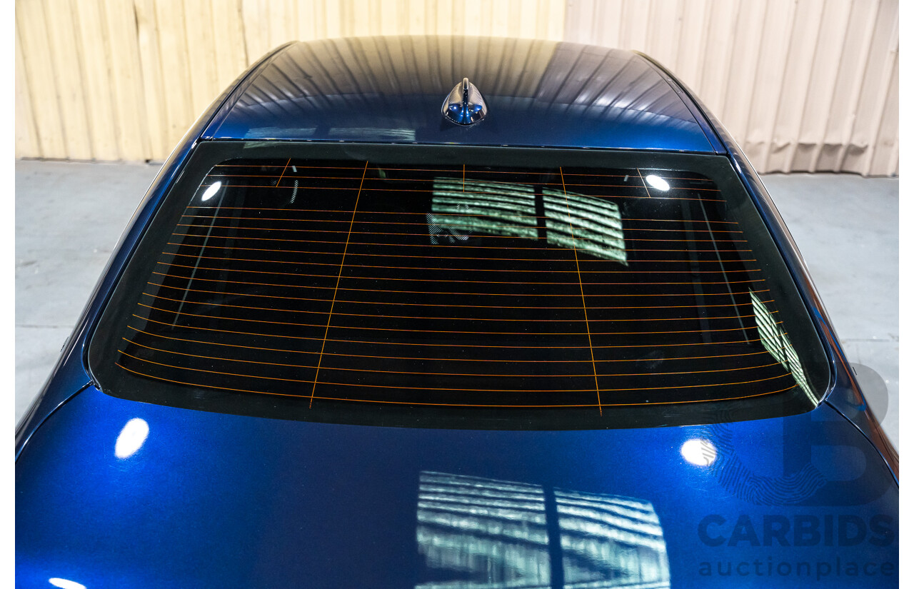 9/2013 BMW Active Hybrid 3 F30 Sport Line 4d Sedan Imperial Blue Metallic Turbo 3.0L / 40kw Hybrid