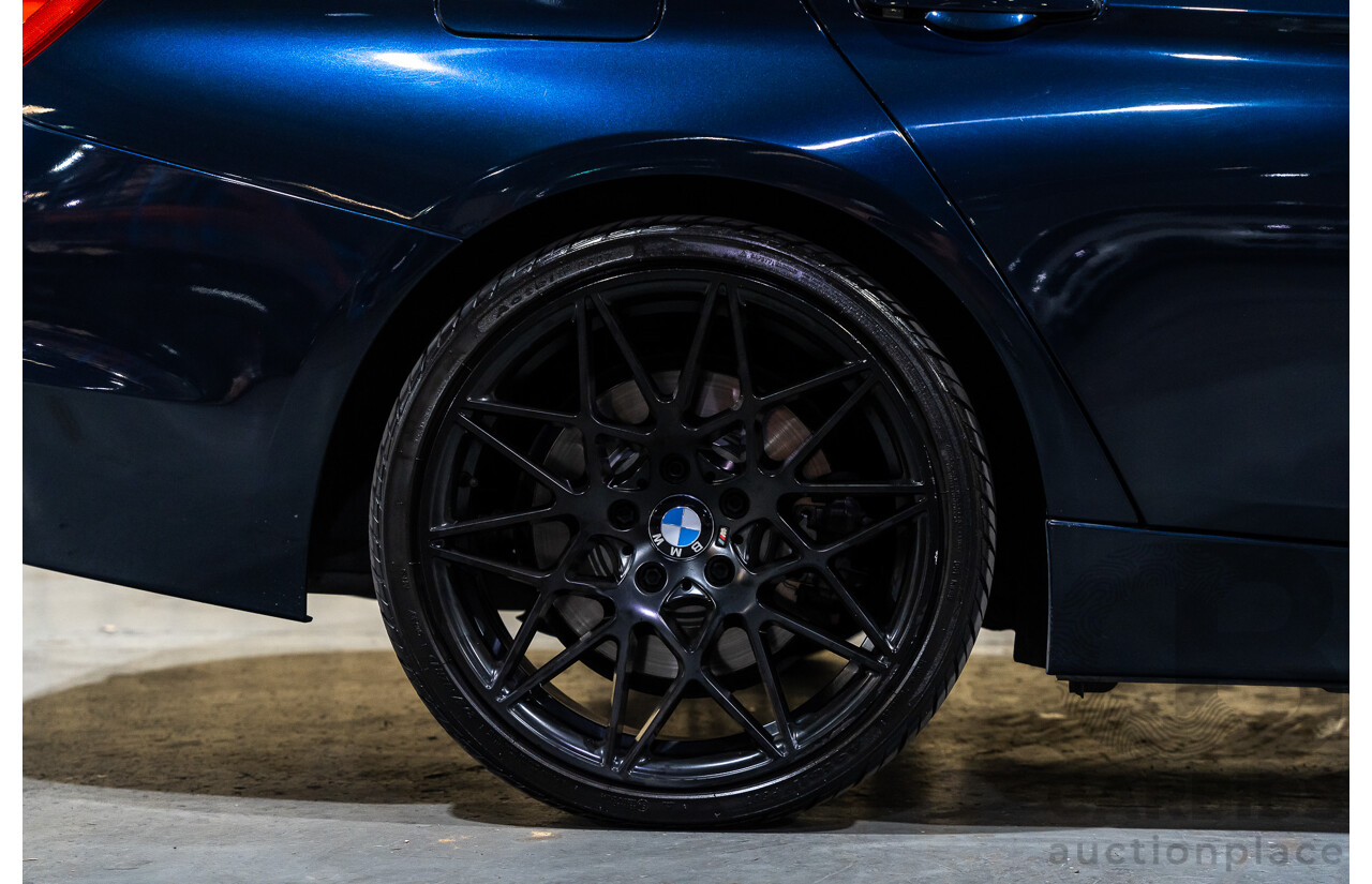 9/2013 BMW Active Hybrid 3 F30 Sport Line 4d Sedan Imperial Blue Metallic Turbo 3.0L / 40kw Hybrid