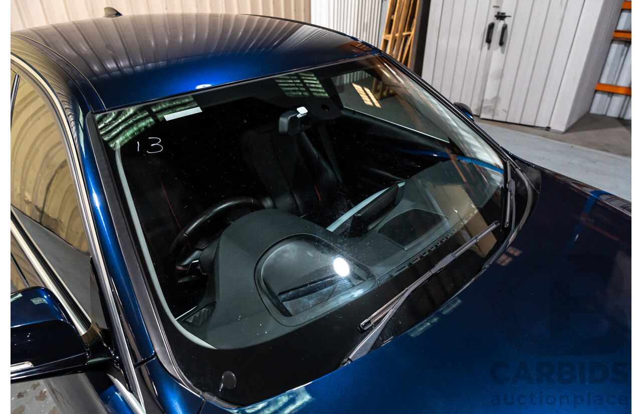 9/2013 BMW Active Hybrid 3 F30 Sport Line 4d Sedan Imperial Blue Metallic Turbo 3.0L / 40kw Hybrid