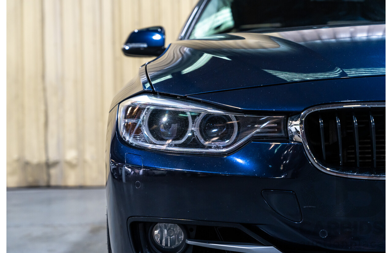 9/2013 BMW Active Hybrid 3 F30 Sport Line 4d Sedan Imperial Blue Metallic Turbo 3.0L / 40kw Hybrid