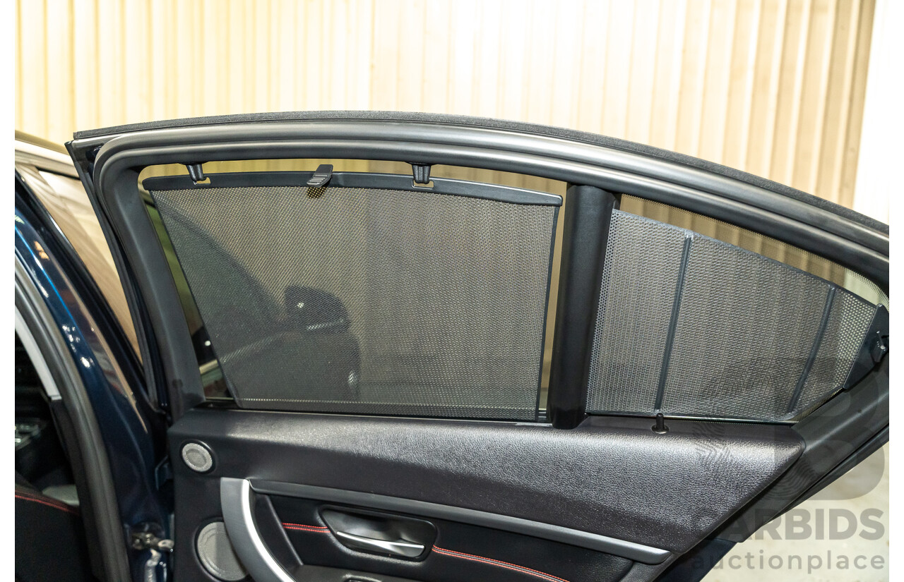 9/2013 BMW Active Hybrid 3 F30 Sport Line 4d Sedan Imperial Blue Metallic Turbo 3.0L / 40kw Hybrid