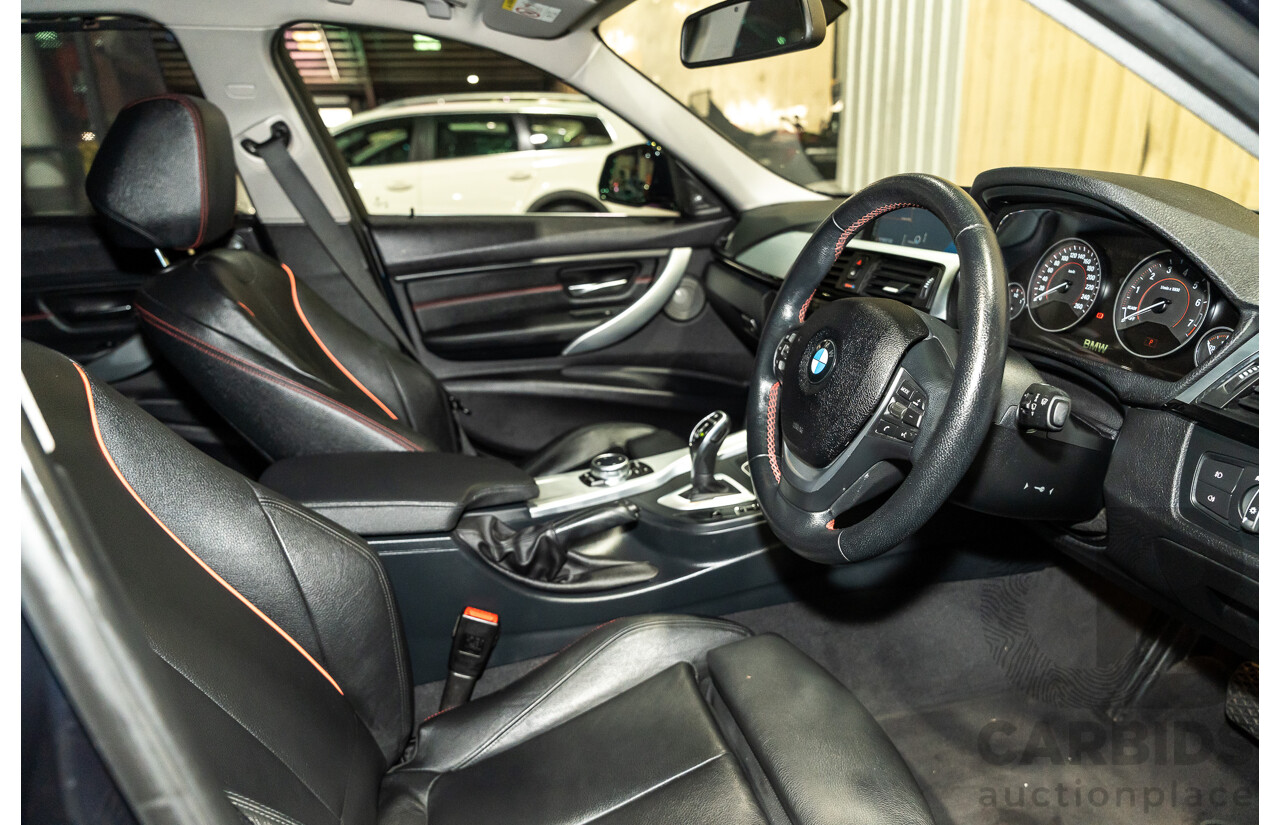 9/2013 BMW Active Hybrid 3 F30 Sport Line 4d Sedan Imperial Blue Metallic Turbo 3.0L / 40kw Hybrid