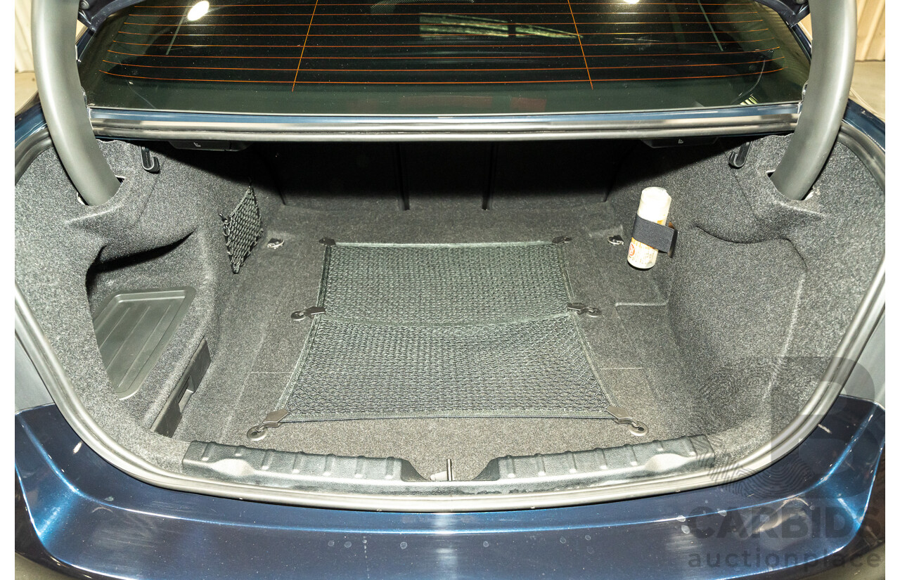 9/2013 BMW Active Hybrid 3 F30 Sport Line 4d Sedan Imperial Blue Metallic Turbo 3.0L / 40kw Hybrid